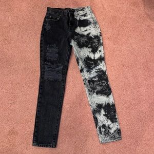 ALEXANDER HALF BLEACH JEAN